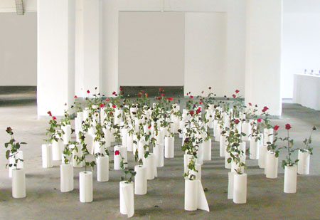 Installation -Alles wird gut- im Haus Schwarzenberg, Berlin 1999