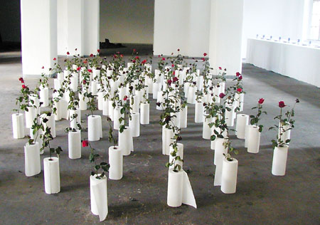 Installation -Alles wird gut- im Haus Schwarzenberg, Berlin 1999