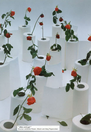 Installation -Alles wird gut- im Haus Schwarzenberg, Berlin 1999