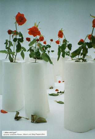 Installation -Alles wird gut- im Haus Schwarzenberg, Berlin 1999