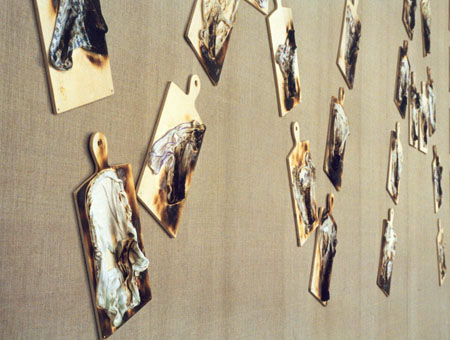 Installation -Breakfast- in der Manege, St. Petersburg 1999