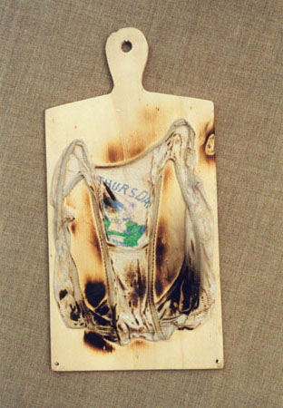 Installation -Breakfast- in der Manege, St. Petersburg 1999