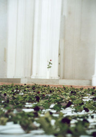 Installation -Geschichten- in der St. Petri Kirche, Lbeck 2000