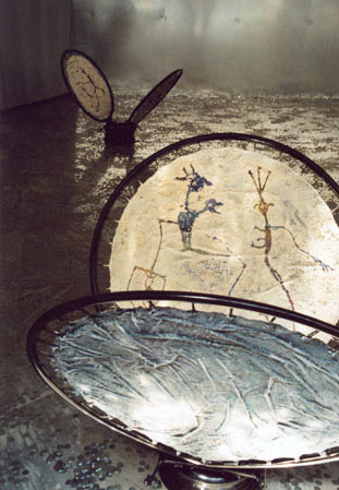 Kinetische Installation -Neptuns Juwelier- in der Manege, St. Petersburg