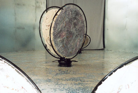 Kinetische Installation -Neptuns Juwelier- in der Manege, St. Petersburg