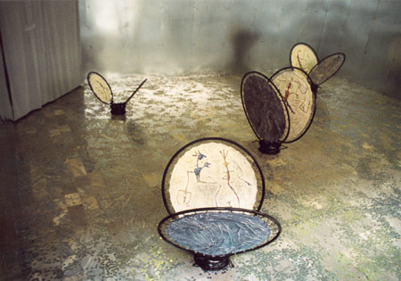 Kinetische Installation -Neptuns Juwelier- in der Manege, St. Petersburg