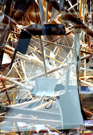 Audio-visuelle Installation -Paradies-, St. Petersburg 1999
