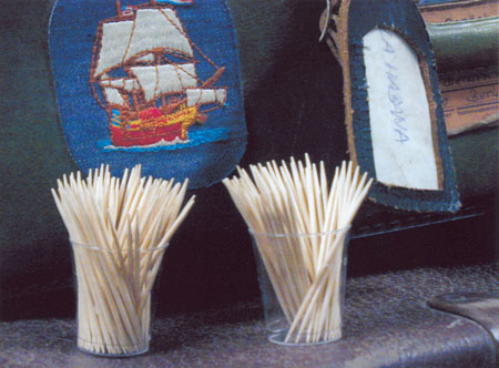 Installation -Breakfast- Haus Schwarzenberg, Berlin 1999