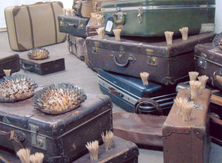 Installation -Breakfast- Haus Schwarzenberg, Berlin 1999