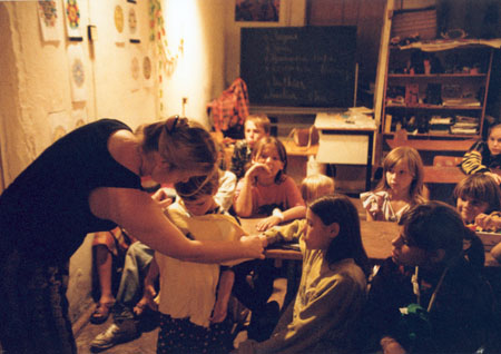 Installation -Second Hand- in der Manege, St. Petersburg 1999