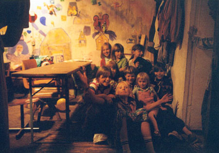 Installation -Second Hand- in der Manege, St. Petersburg 1999