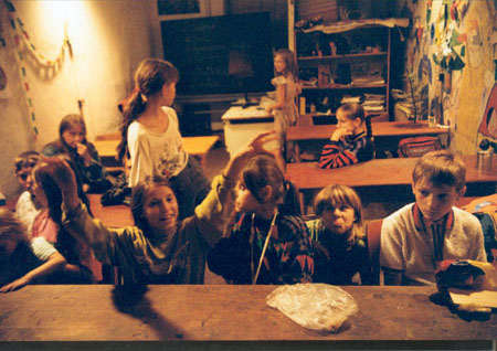 Installation -Second Hand- in der Manege, St. Petersburg 1999