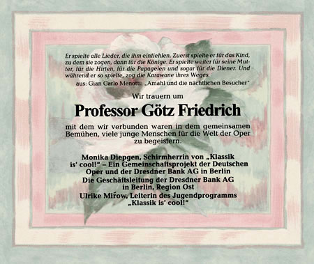Prof. Gtz Friedrich