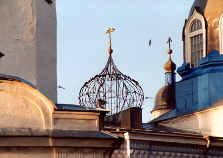Fahrt von St. Petersburg nach Ladoga zum Ladogasee im Sommer 2000