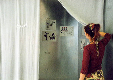 Secret room, Teil der kinetischen Installation -Neptuns Juwelier- in der Manege in St. Petersburg