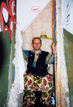 Im Atelier beim K�nstler Alexei Kostroma in St. Petersburg