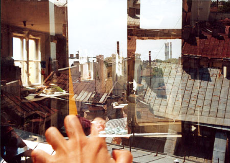 Im Atelier beim K�nstler Alexei Kostroma in St. Petersburg