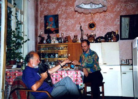 Freunde und Kollegen in St. Petersburg