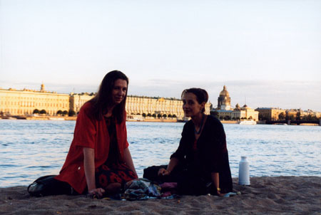 Freunde und Kollegen in St. Petersburg
