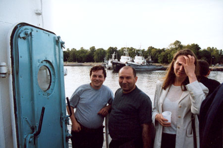 Freunde und Kollegen in St. Petersburg