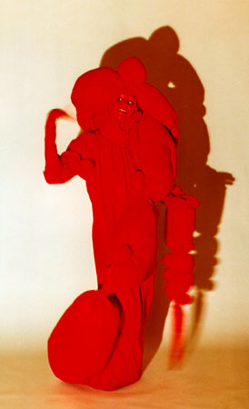 Tanzprobe f�r Hunger in der art-ambulance mit der T�nzerin Kerstin Heimlich, Berlin