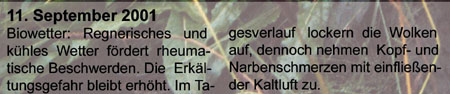 11. September 2001