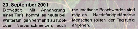 20. September 2001