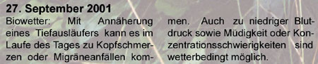 27. September 2001